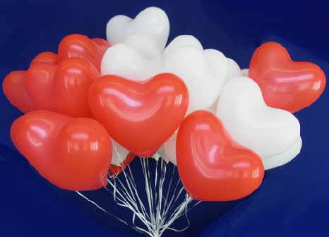 Luftballons Hochzeit im Ballonshop