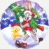 Weihnachten mit Ballons: Bugs Bunny Weihnachtsgeschenk