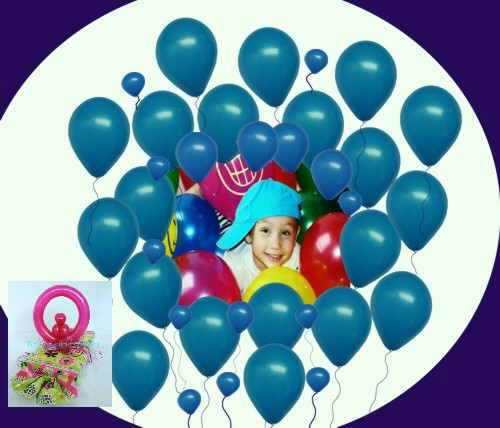 Kindergeburtstag-Luftballons